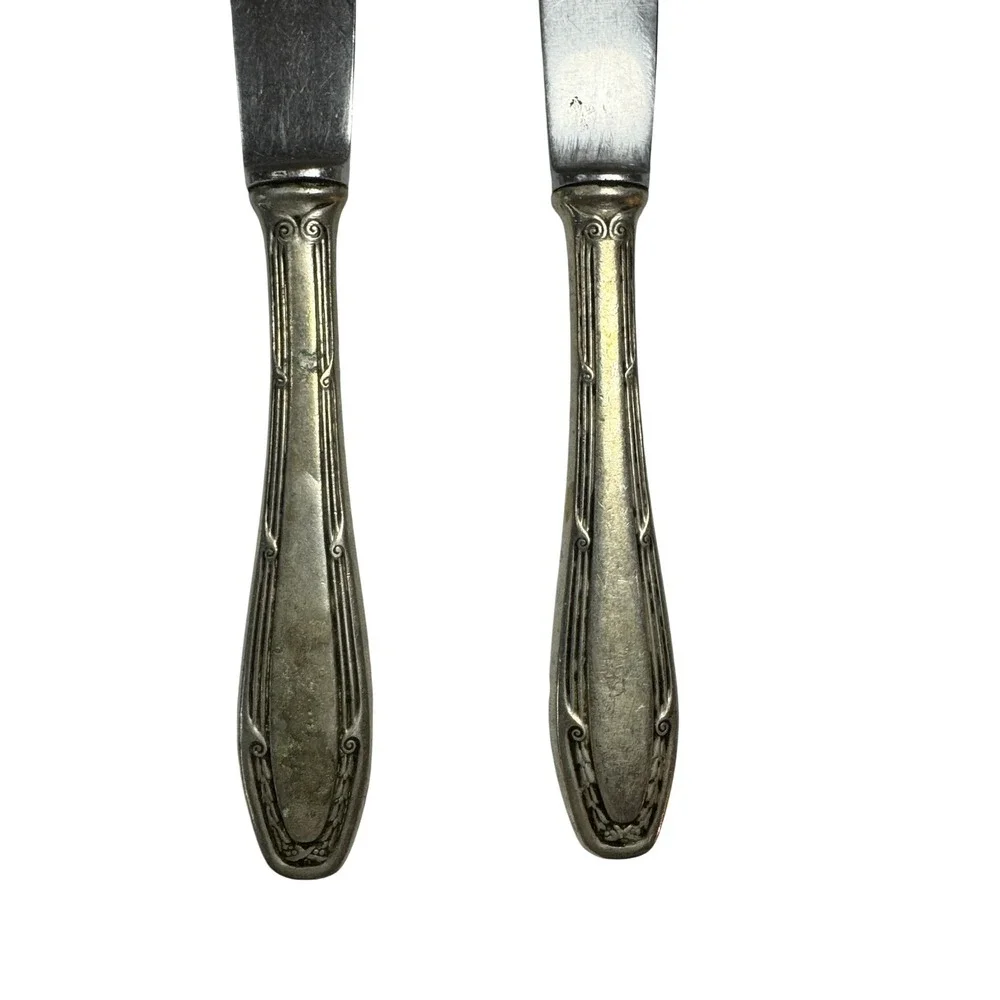 Vintage Set of (4) ROSTFREI Table Knives Germany Mid Century Modern 1960s